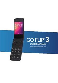 Alcatel Go Flip 3 manual. Tablet Instructions.